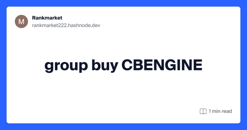 Cb- Engine-group-buy